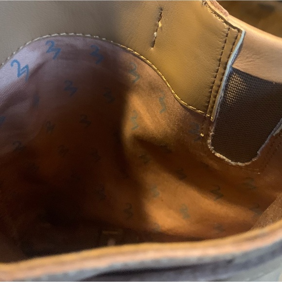 Naturalizer 27 Edit Cayce Leather Chestnut Boots sz 8.5 M - Picture 8 of 10